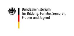 Logo: Bundes-Ministerium für Familie, Senioren, Frauen und Jugend