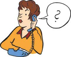 Leichte Sprache: Eine Frau telefoniert