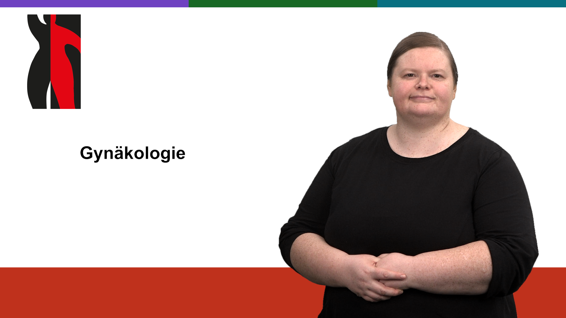 Startfoto zum Gebärdenvideo: Gynäkologie