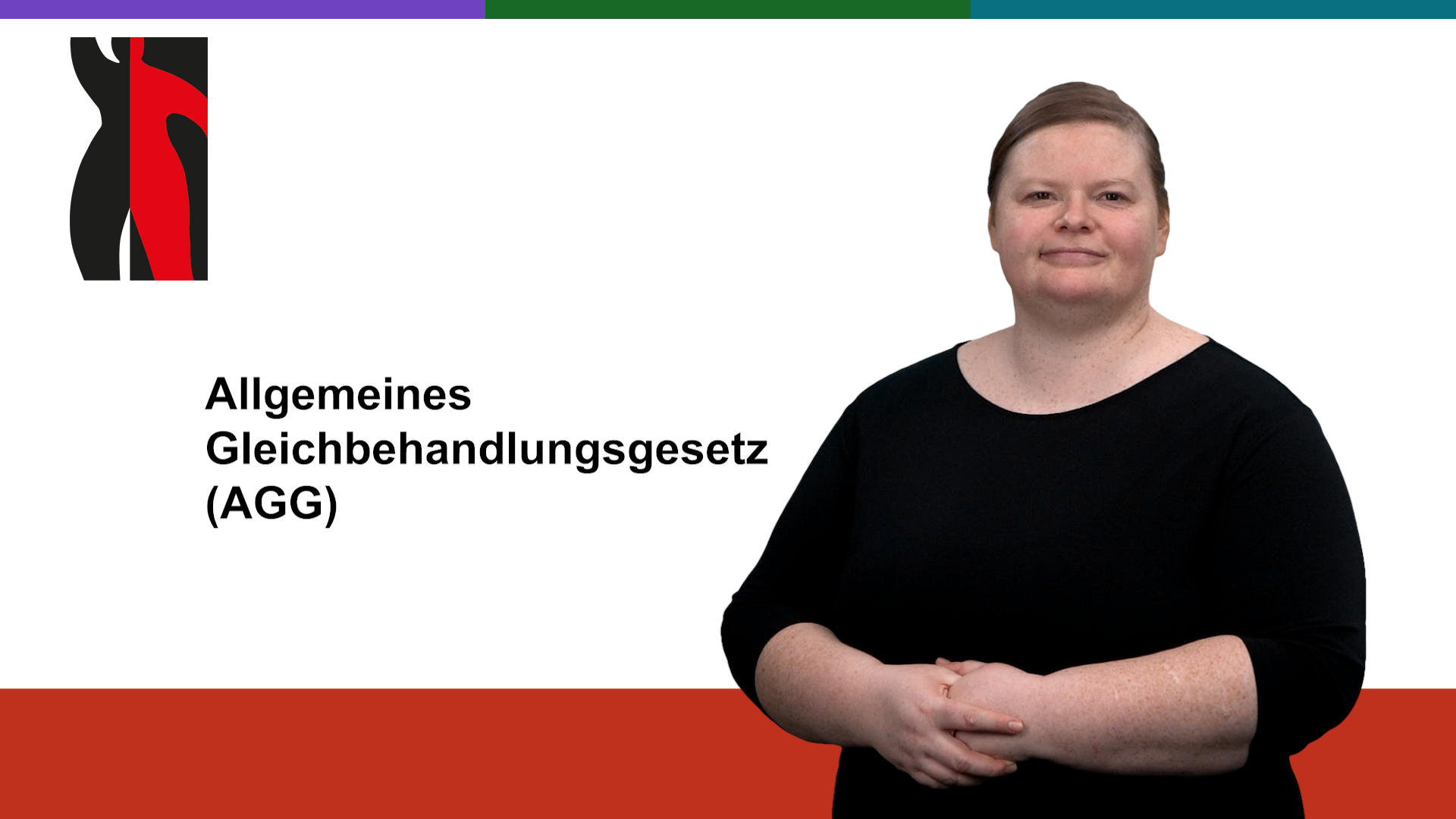 Startfoto zum Gebärdenvideo: Allgemeines Gleichbehandlungsgesetz