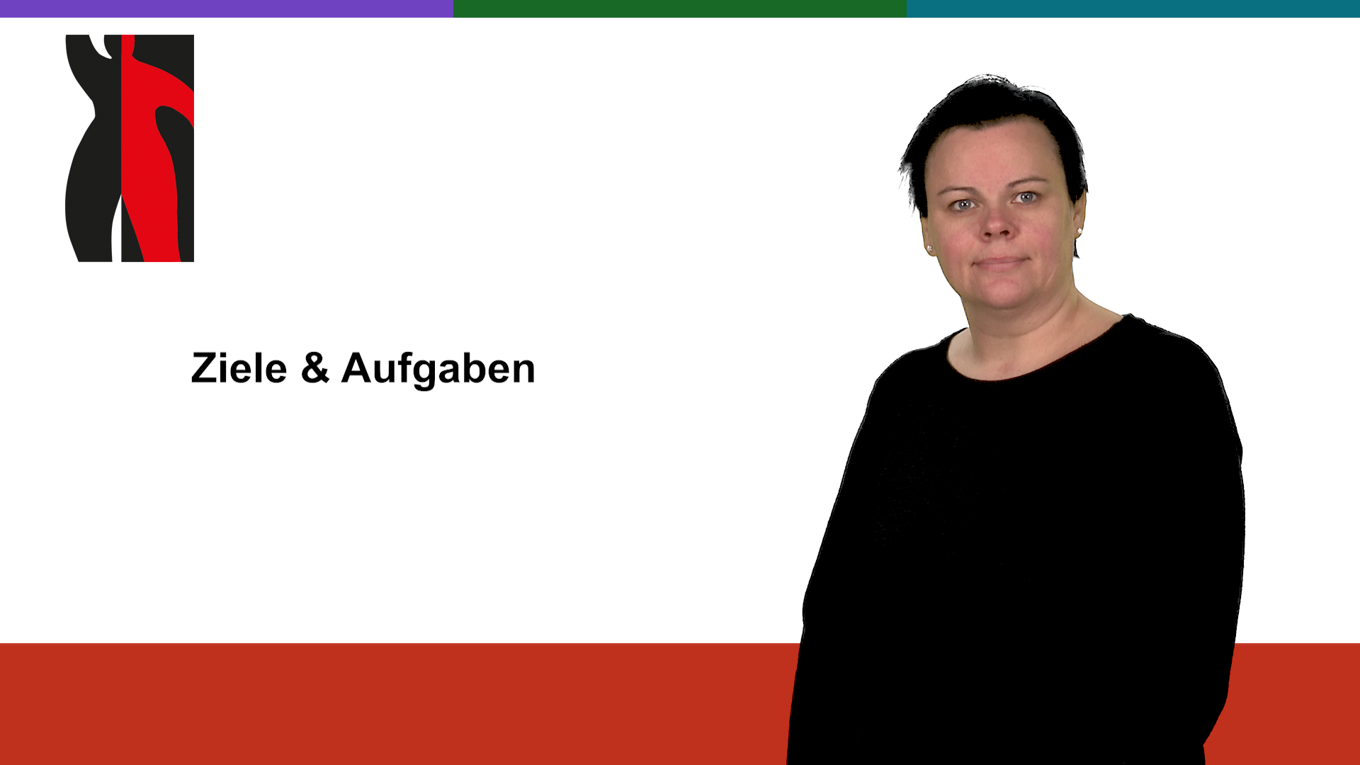 Startfoto zum Gebärdenvideo: Ziele und Aufgaben